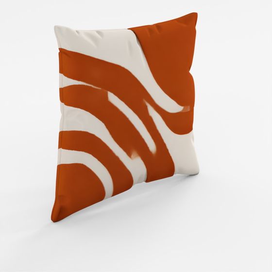 Coussin Onda - Moka Rubis