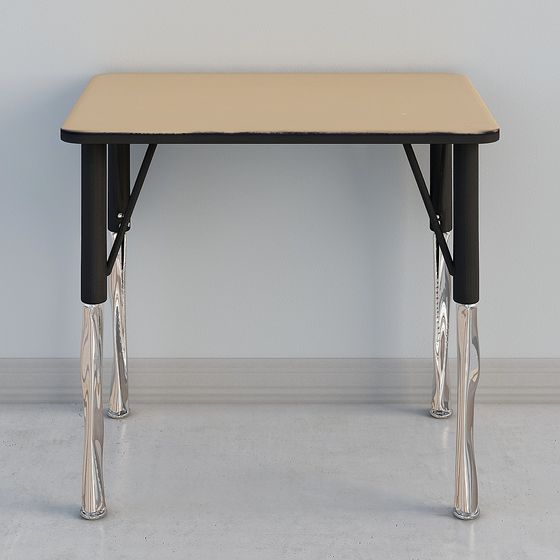 MooreCo Essentials Economy Rectangle Desk 3D Model