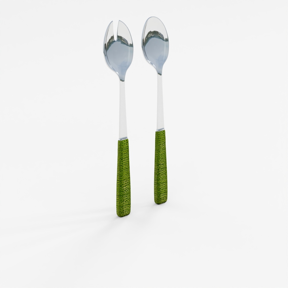 MacKenzie-Childs Everyday Green Salad Serving Set