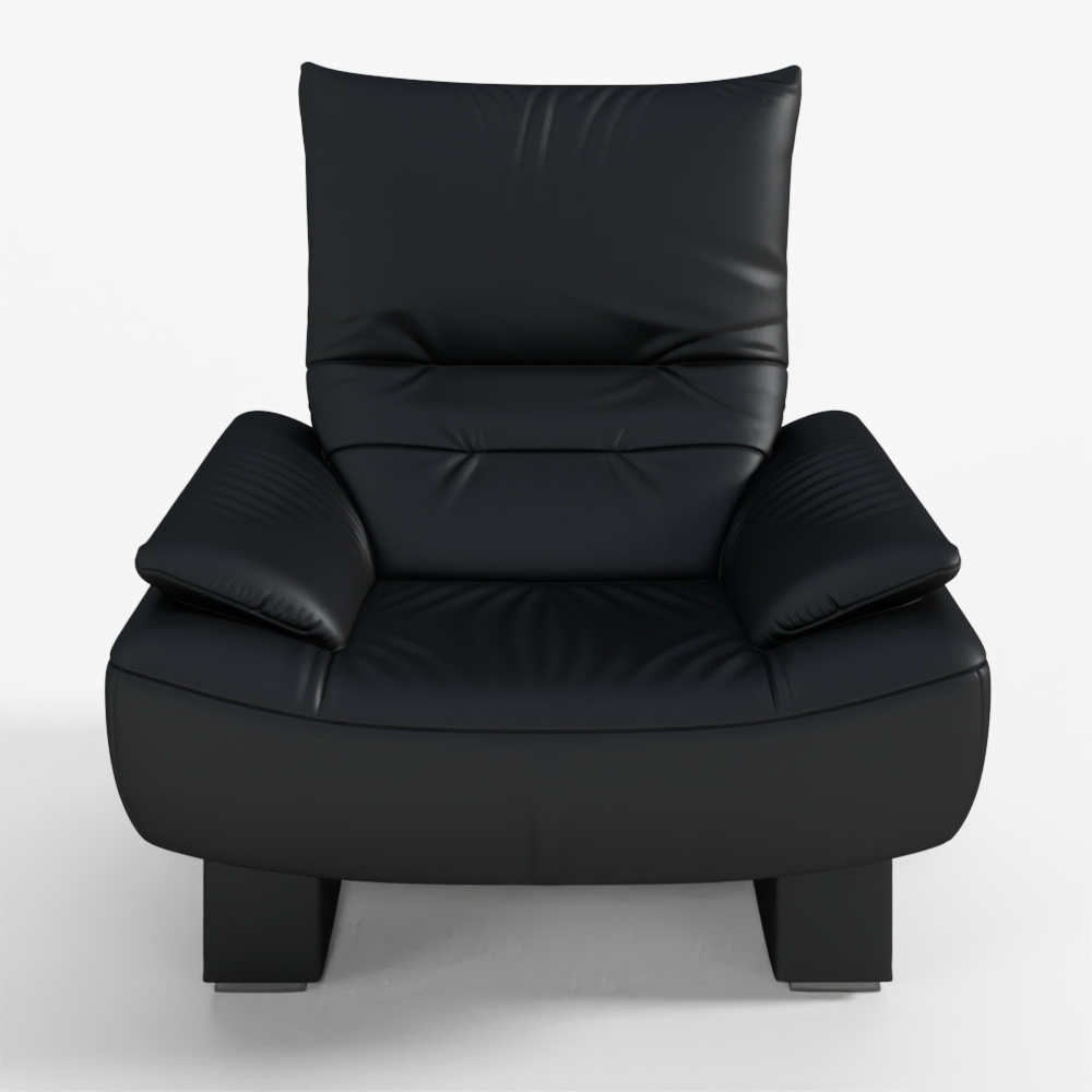 一人掛けソファ ハイバック ローバック切替