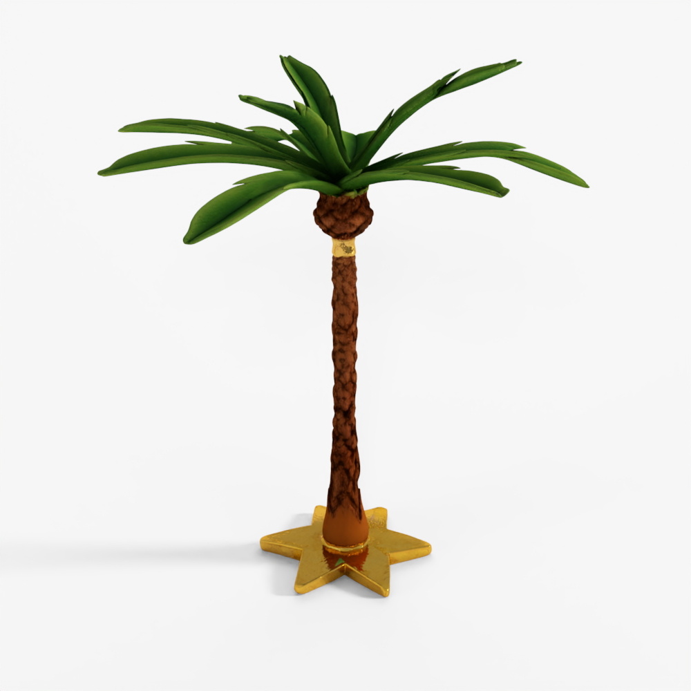 Tượng Cây Cọ Trong Câu Chuyện Chúa Giáng Sinh của MacKenzie-Childs Patience Brewster