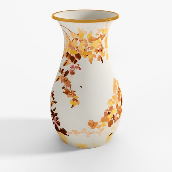 Lọ Hoa Cao White Wild Rose MacKenzie-Childs