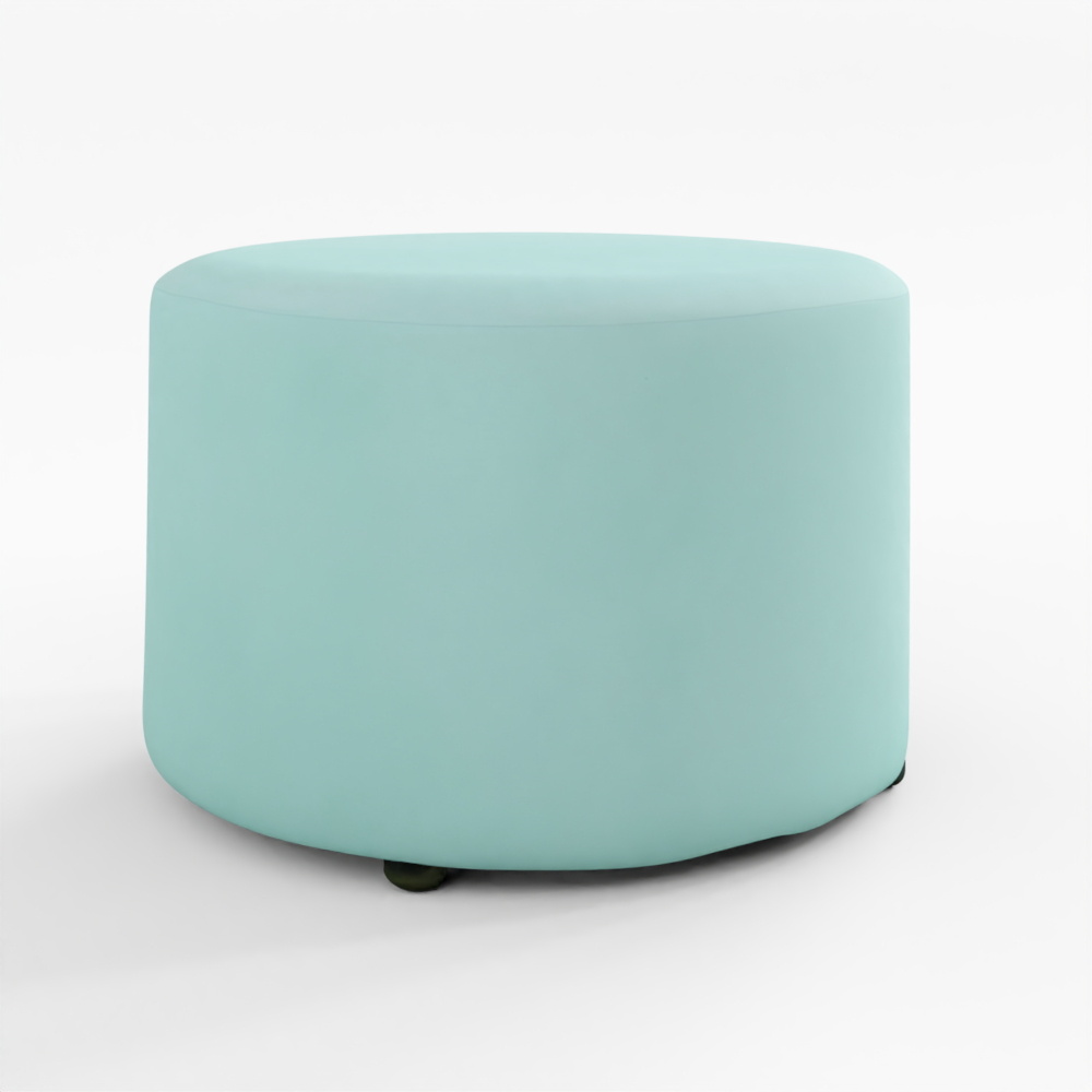 オットマン 円形 ファブリック