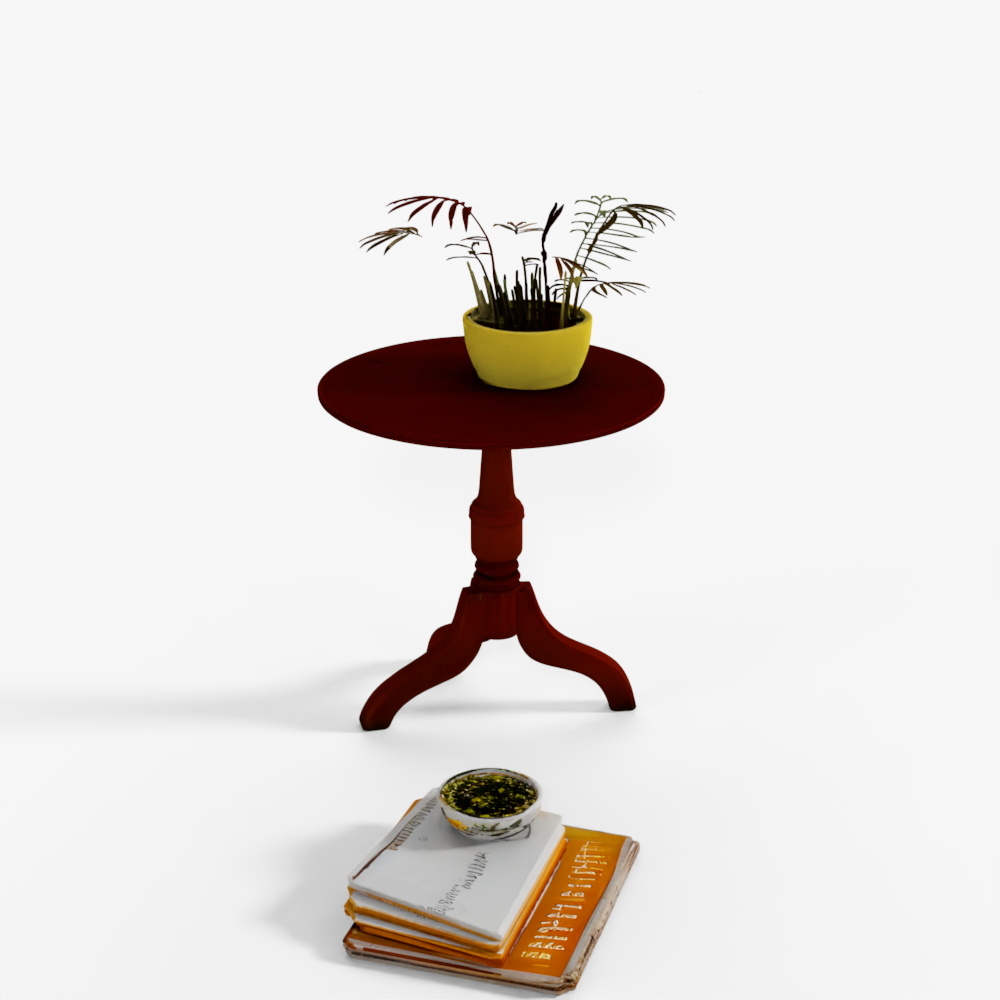 HomeTown Walter Mango Wood Table in Walnut Colour