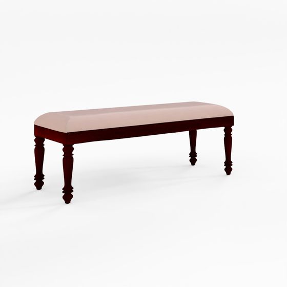 HomeTown Royal Mango Wood Dining Bench for 6