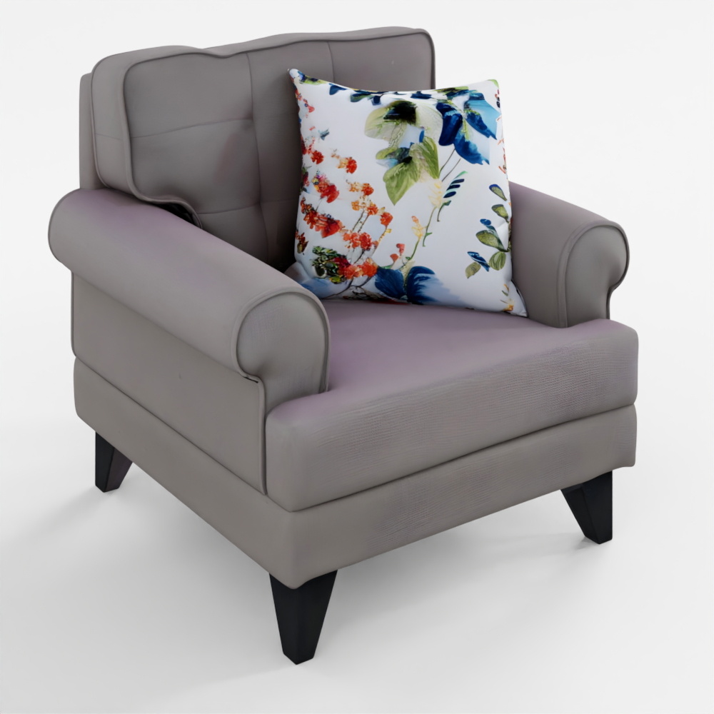 HomeTown Paddington Fabric Single Seater Sofa