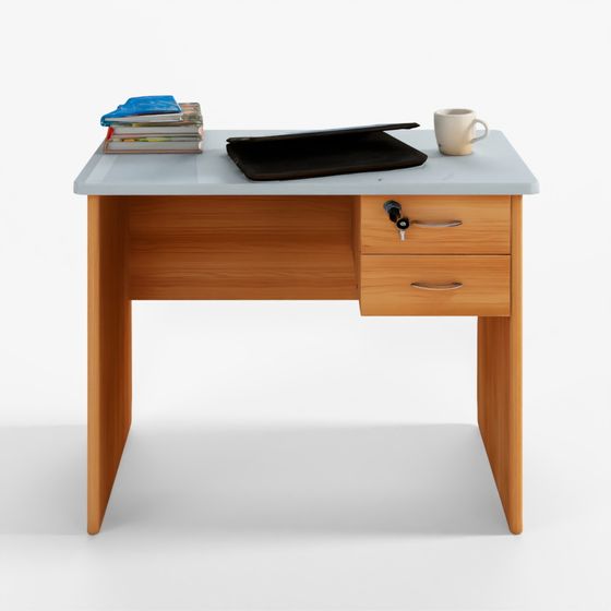 HomeTown Simply Study Table Honey Finish