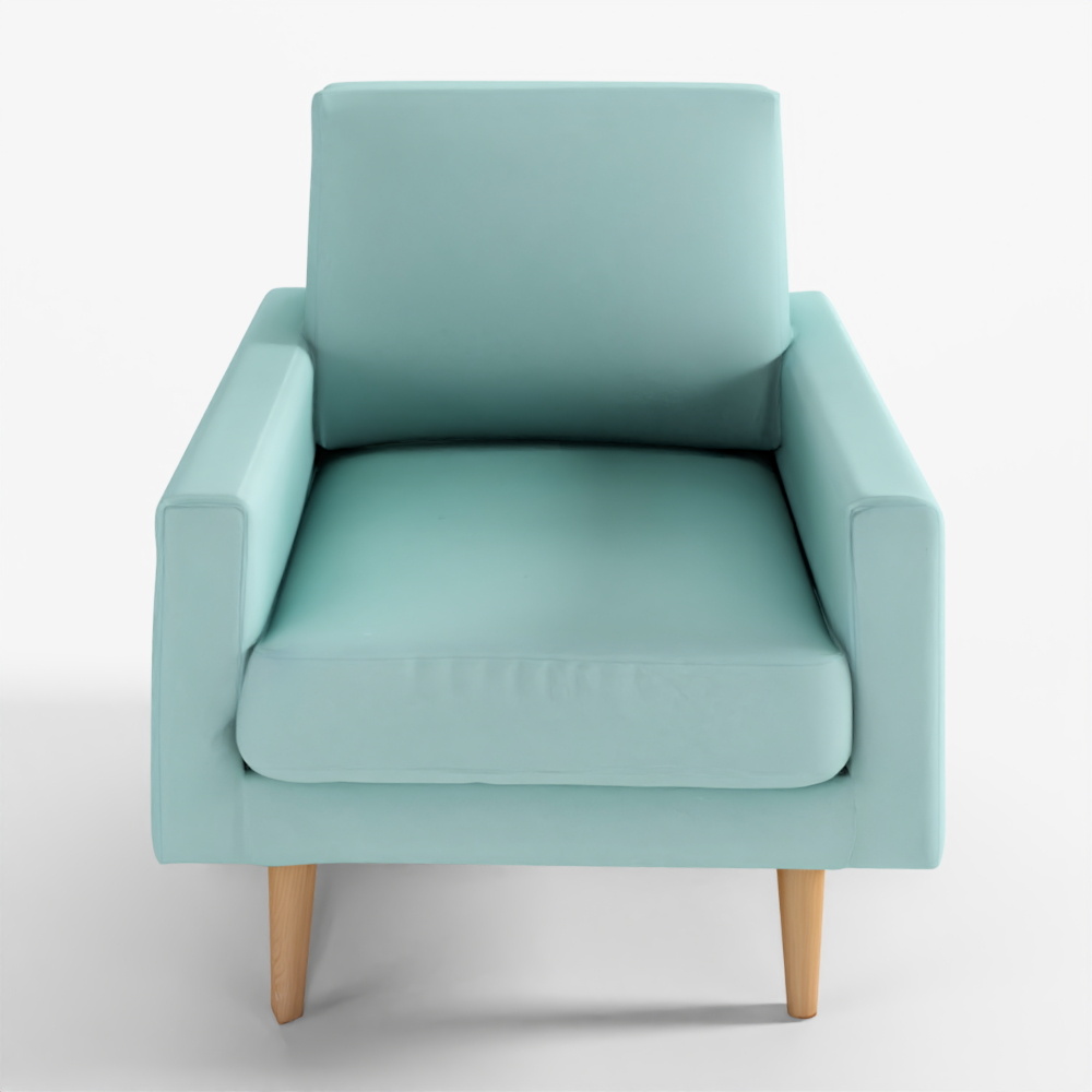 一人掛けソファ スリムアーム