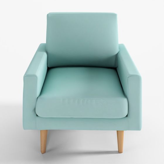 一人掛けソファ スリムアーム