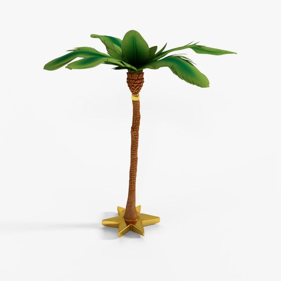 Tượng Cây Cọ Cảnh Giáng Sinh Patience Brewster MacKenzie-Childs