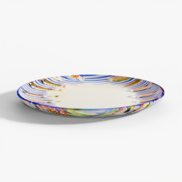 MacKenzie-Childs Go Fish Dinner Plate