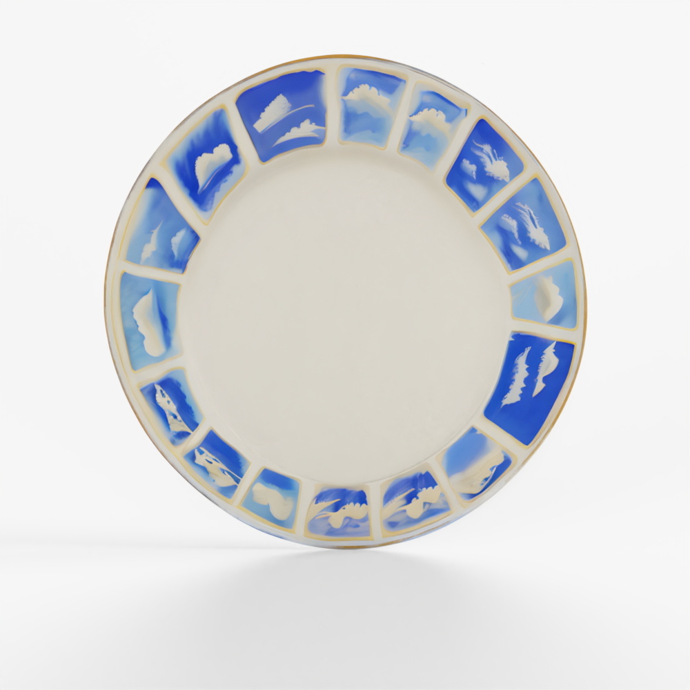 MacKenzie-Childs 觀雲晚餐盤