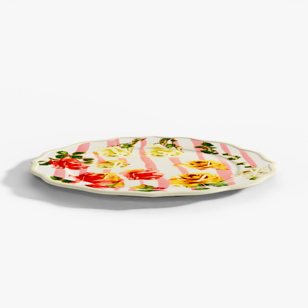 MacKenzie-Childs Garden Gala Dinner Plate