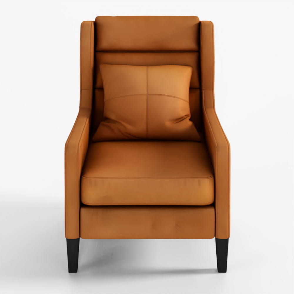 3D Temple and Webster Brentley Wingback Armchair