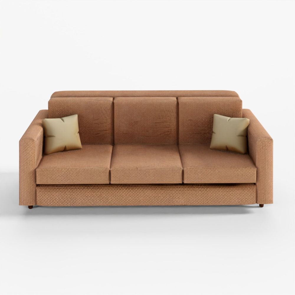 Cushion Sofa Couch Interior Furniture 3D Model
