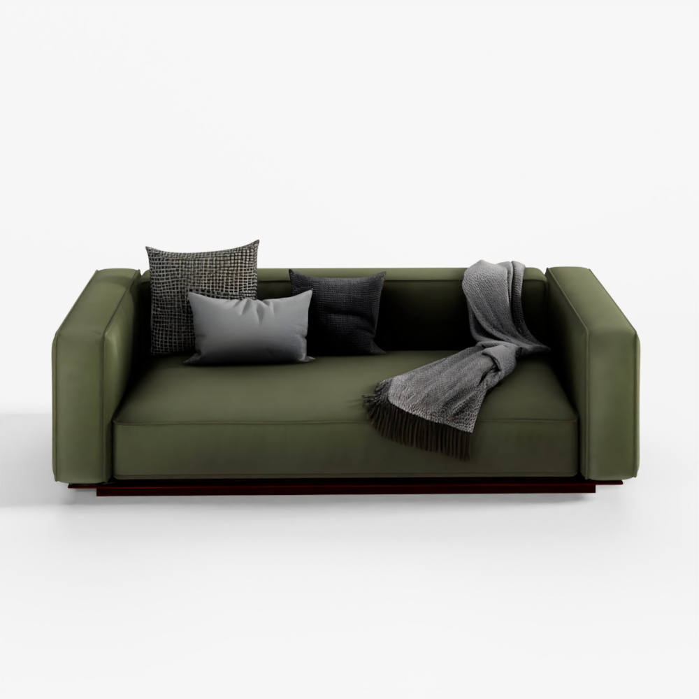 Flexform Grandemare Sofa 3D Model Seating