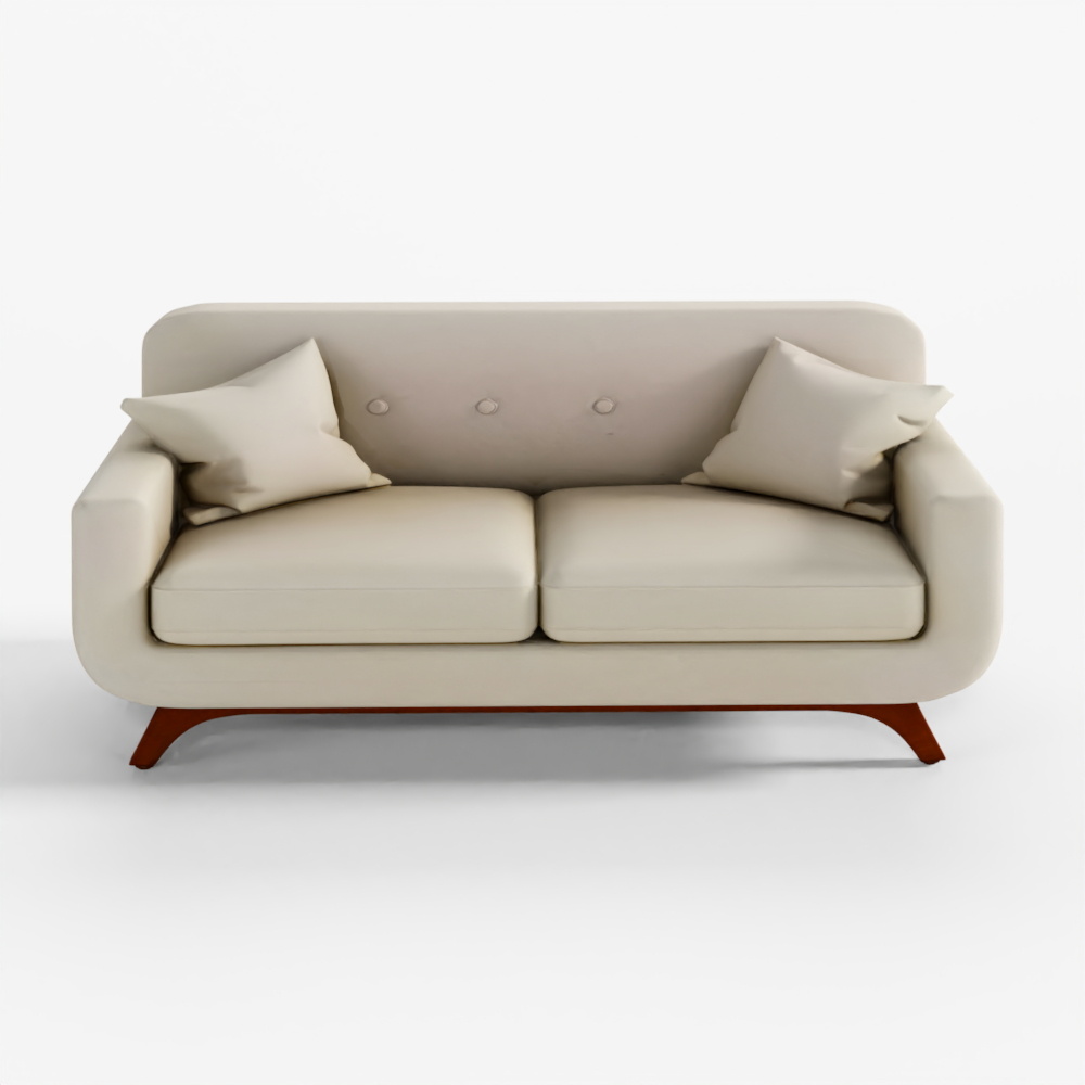 Loveseat Sofa Armchair 3D Model