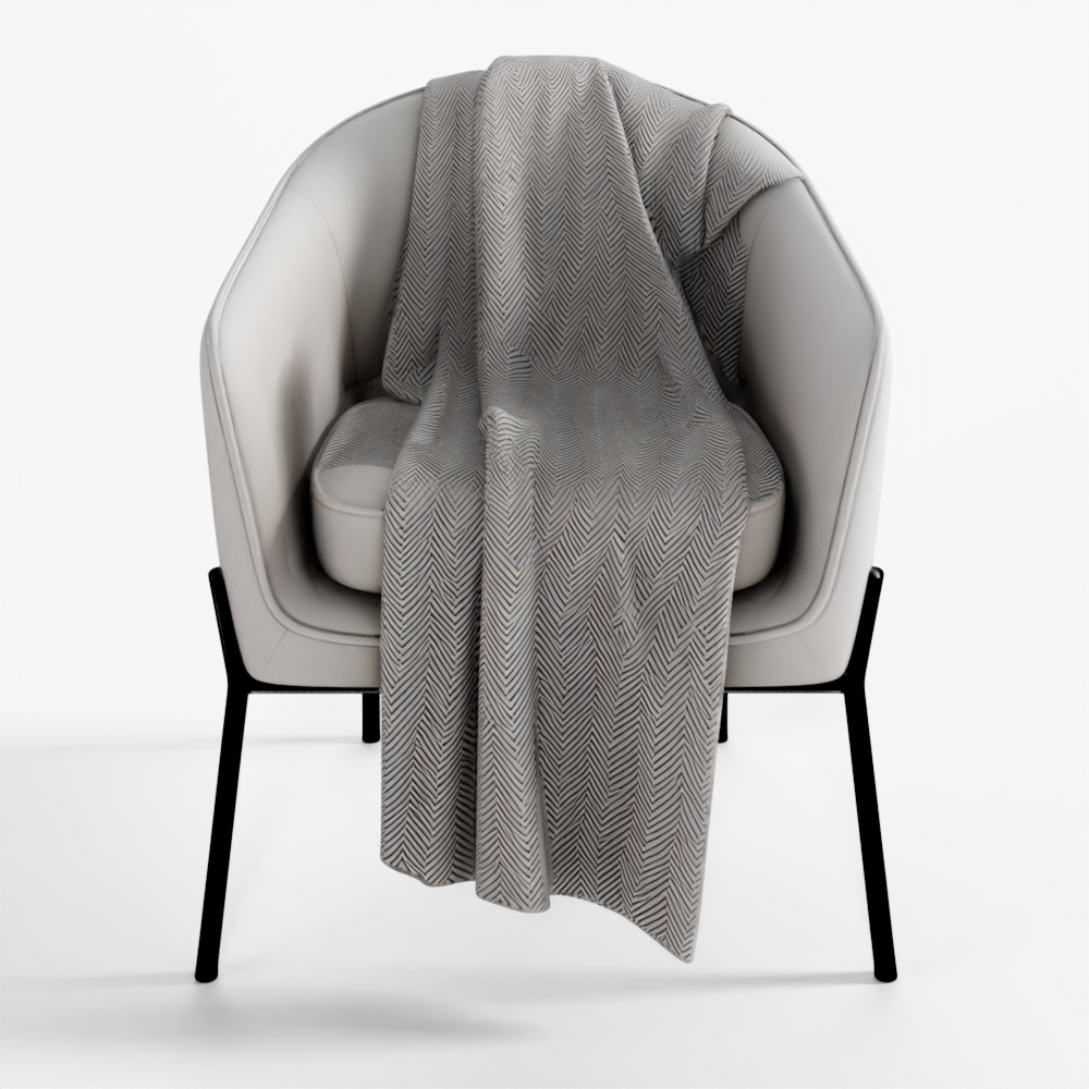 Lounge Chair By Gap Home 3D Model