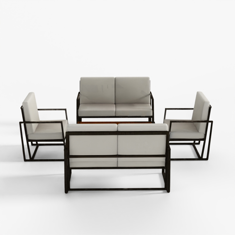 3D Animated Sofa and Table