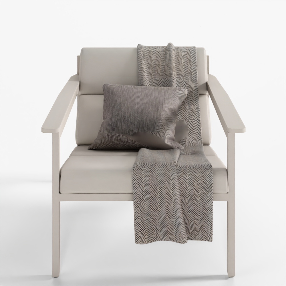 3D Model Halifax Lounge Chair by Gus Modern