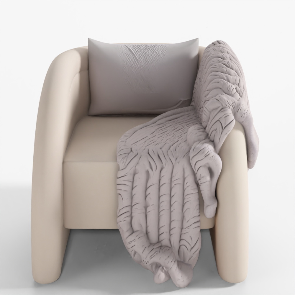 3D Model Modern Pearl Armchair