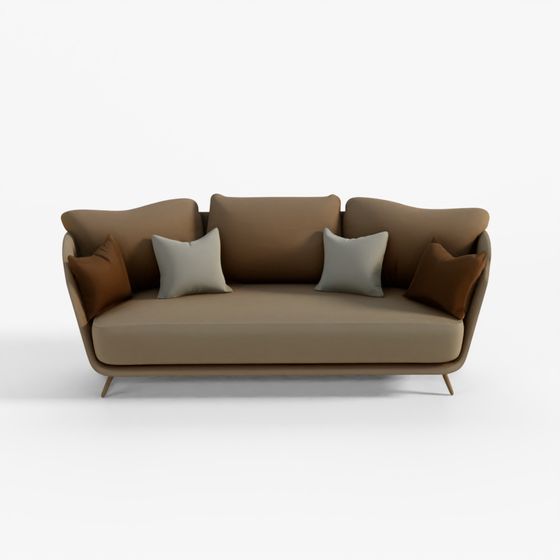 3D Model Office Sofa Modern Sofa