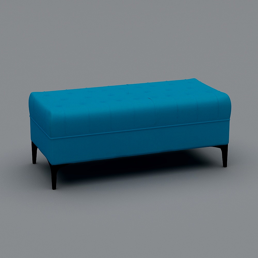 Modern Comfortable Sofa Interior Furniture 3D Model