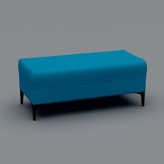 Modern Comfortable Sofa Interior Furniture 3D Model