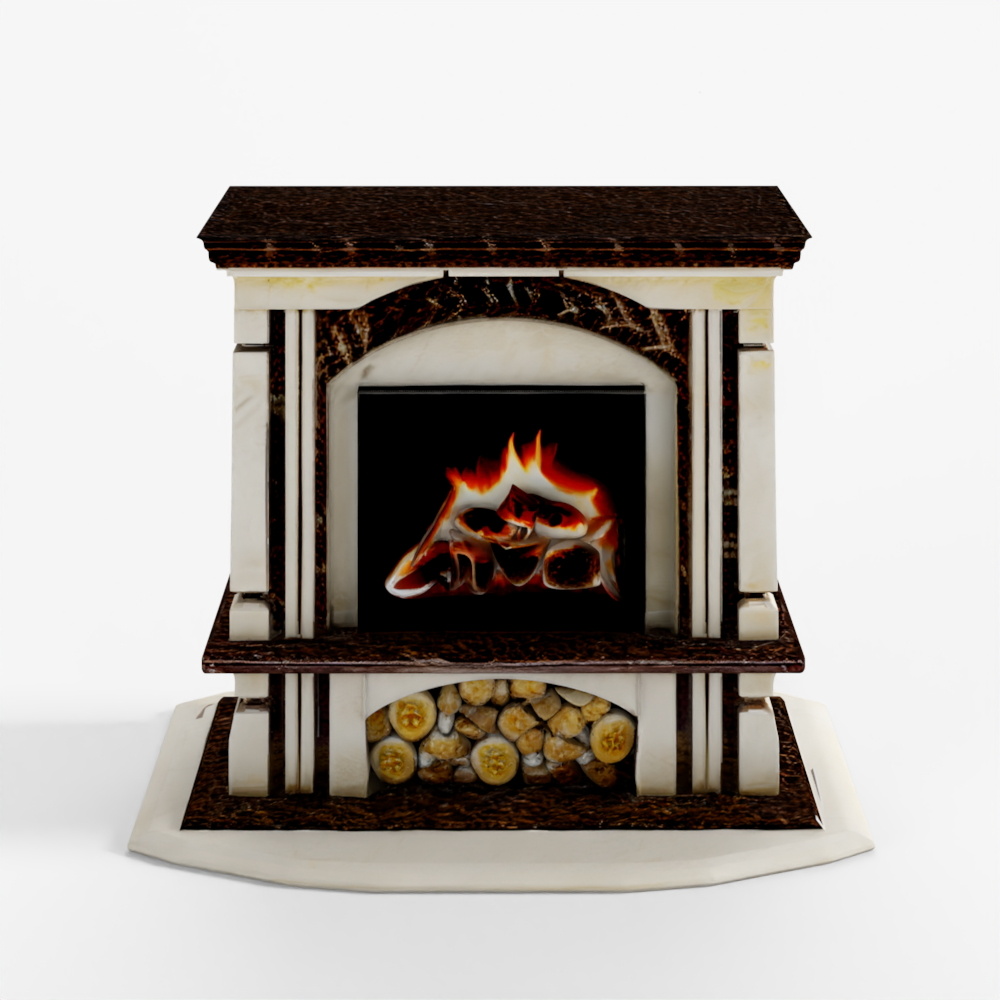 Classic Marble Fireplace Portal
