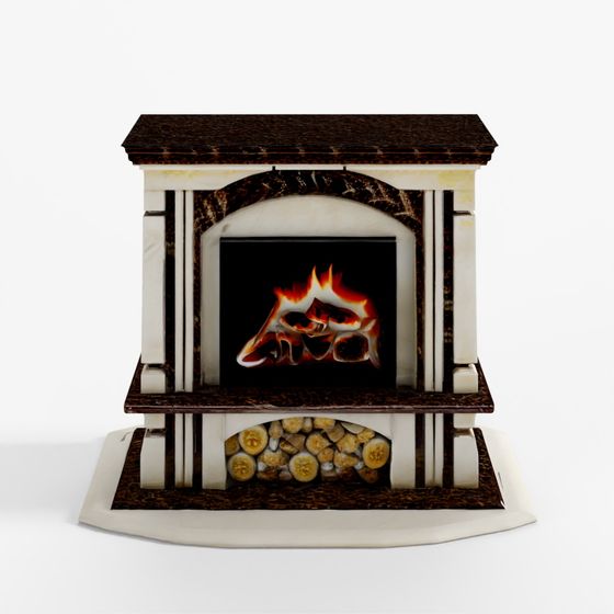 Classic Marble Fireplace Portal