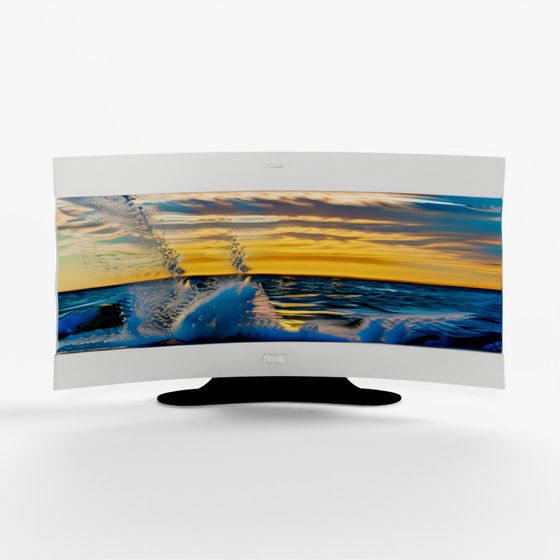 Curved Design TV