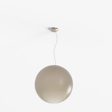 Modern Pendant Light Bulb 3D Model – Sleek Beige Design