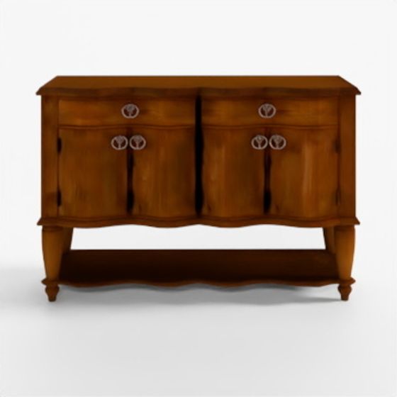 Liberty Furniture Cotswold Buffet in Cinnamon 3D