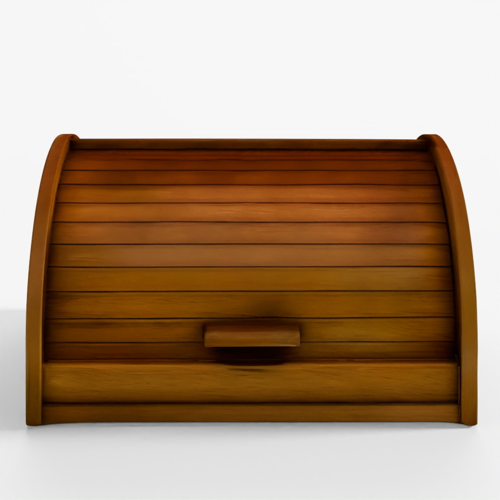 Roll-Top Bread Box 3D Asset