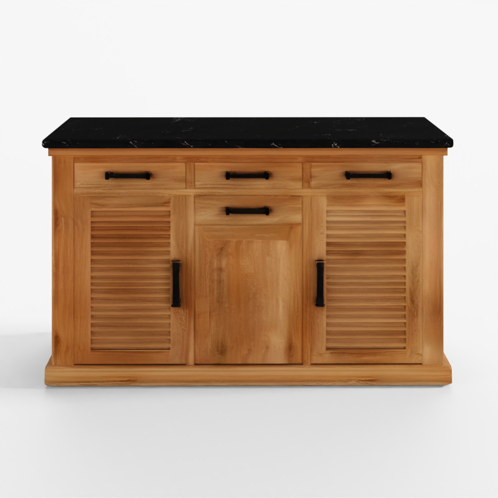 Kitchen Island Dining 3D Model