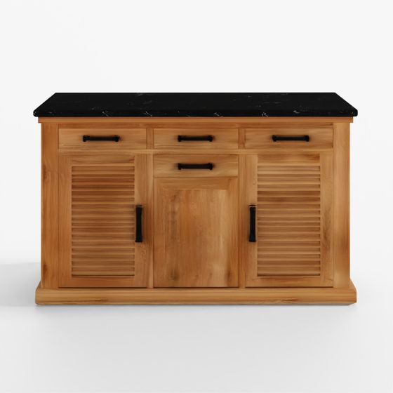 Kitchen Island Dining 3D Model