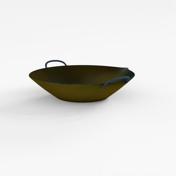 Carbon Wok 3D Model