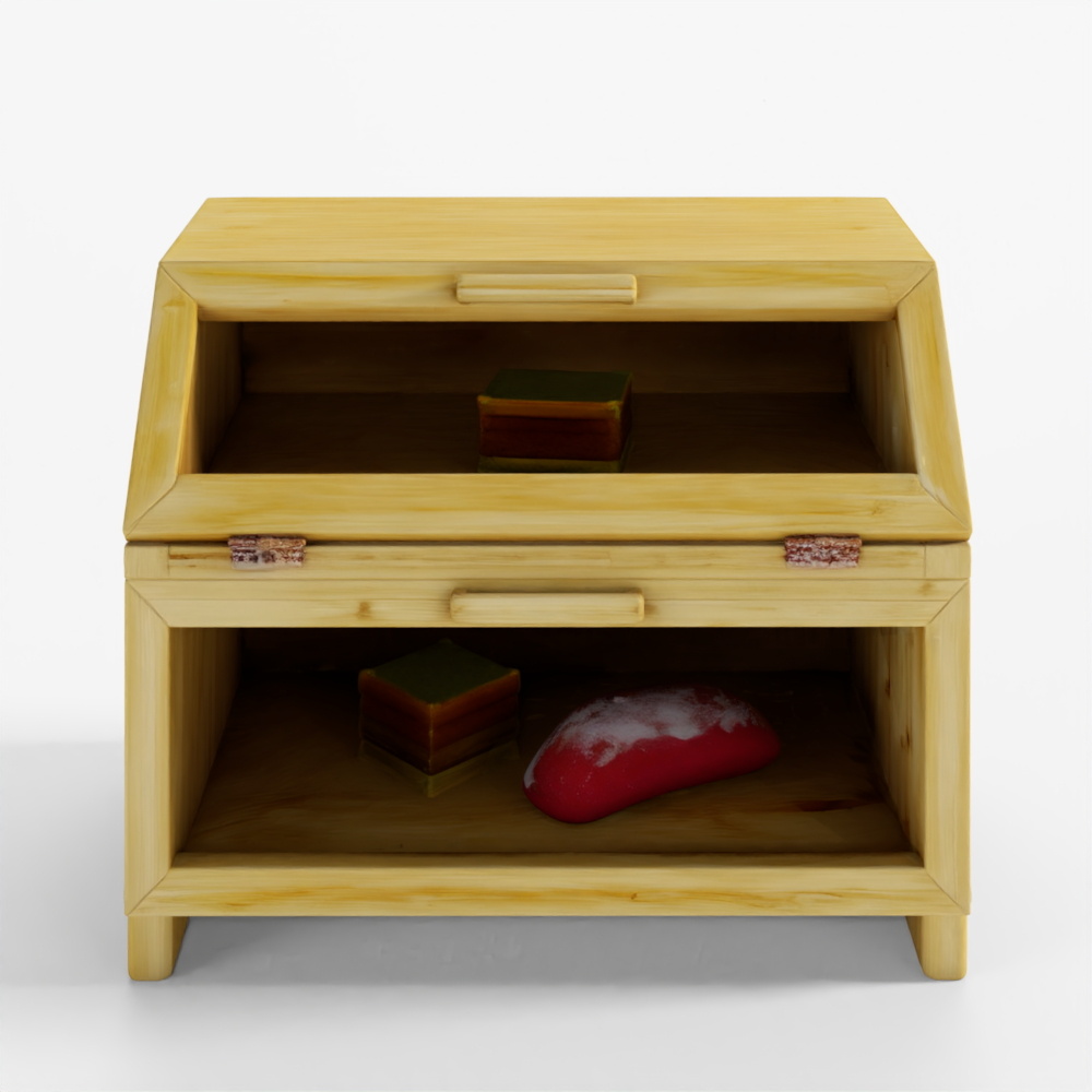 3D Interior Bread Box