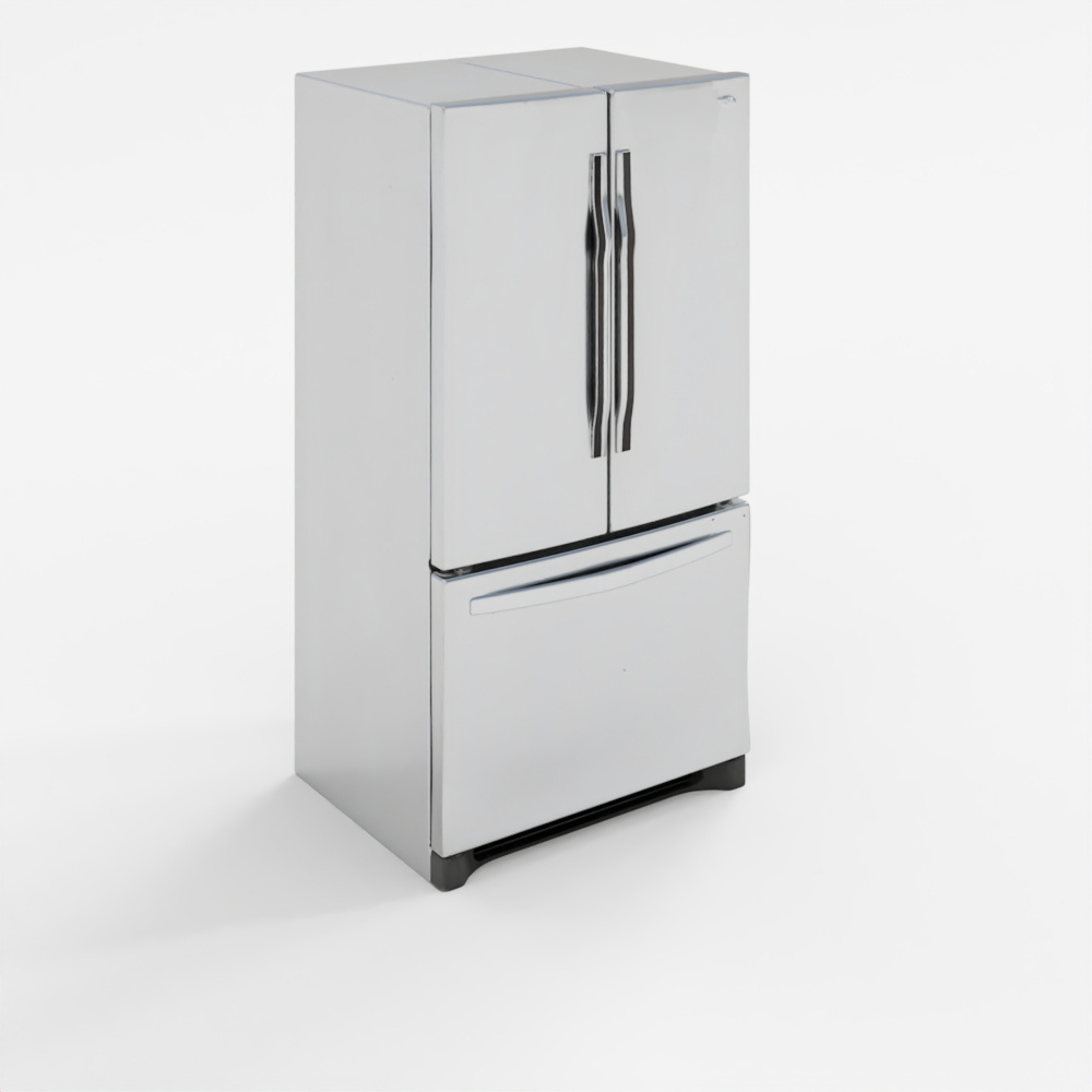3D Kenmore 27cu French Door Refrigerator