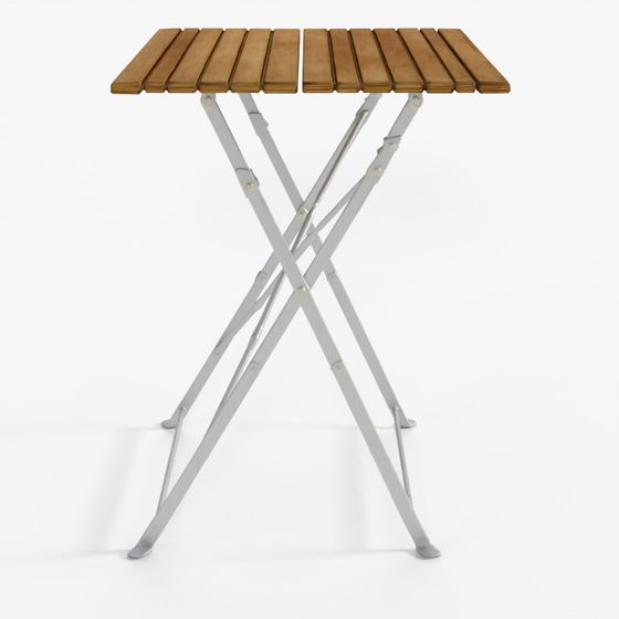 折りたたみテーブル 木製天板 X脚