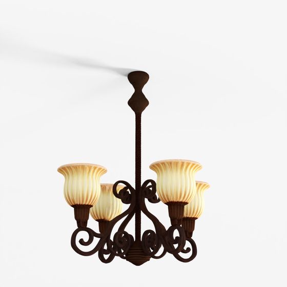 Chandelier v1 3D Asset