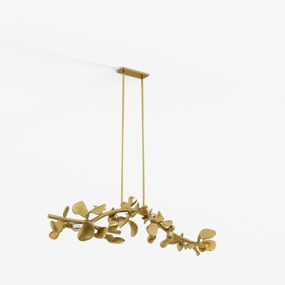 Progress Lighting Laurel Linear Chandelier 3D Model