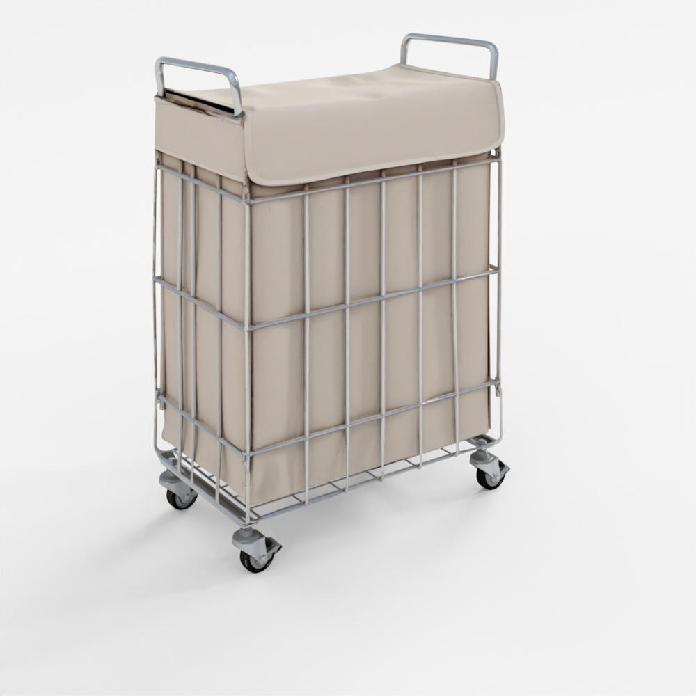 Nitori Laundry Wagon with Lid