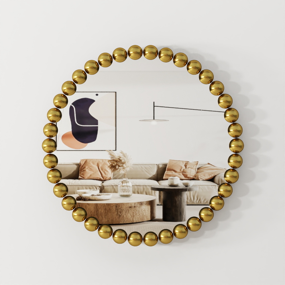 Gioiello Round Mirror Small 2018 Vray