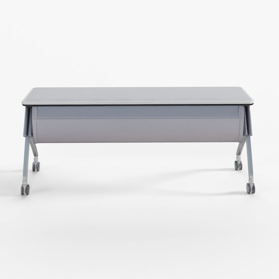 フォールディングテーブル棚板付