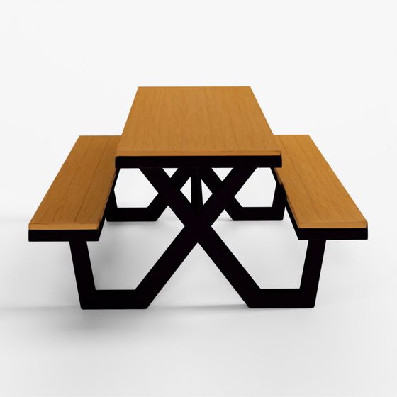 PBRモダンピクニックテーブル 高品質