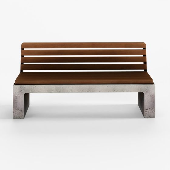 Modern Outdoor Bench