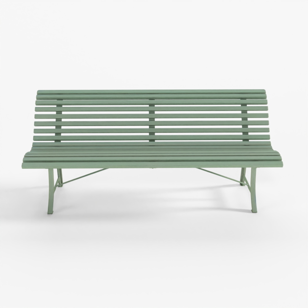 Fermob Louisiane Bench 3D Model