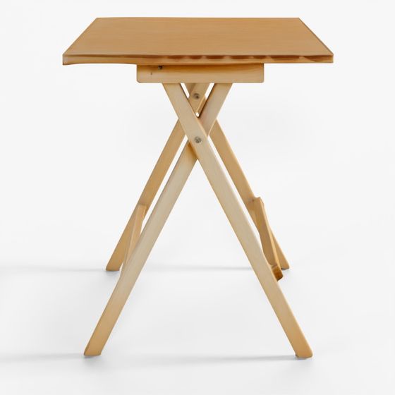 テーブル 折りたたみ 木製 X脚