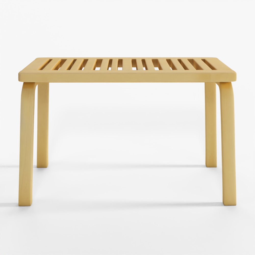 ベンチ 木製 格子デザイン